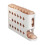 (Milky White) Fridge Egg Box - Slide Design, Space Saving 3