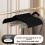 (Gray)10 Stück Kleiderbügel Clips Samtbügel mit rutschfester Oberfläche für Kleidung 8