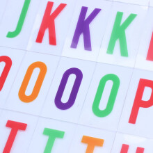 Letter & Symbol Pack For A4 Cinematic Light Sign Box Cinema LED Letter Lamp (104 Multicolor Letters And Symbols)
