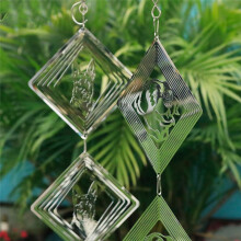 Wind Chimes for Outside Chimes with 3D Wind Spinner,Gifts for Women for Garden Backyard C