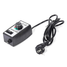 230V Stepless Speed Controller for EU Plug Ideal Fan Governor & Dimmer