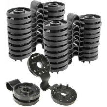 Anti-uv Treated Fixing Clips for View Screen and Hail Net - External Net Fasteners Hooks, 50 Pack