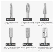 Electric Nail Drill Professional Manicure Machine Nail Sander Set Nail Drill Bit Portable Nail Salon Polisher US PLUG,G