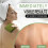Esfoliante para As Costas com Alças Aprimoradas, Esfoliante Corporal de 38 Polegadas com Dupla Face, Toalha Esfoliante A 6