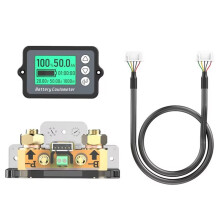 Fahrzeugbatterie-Kapazitätstester - TK15 Coulomb-Meter 350 A (0-500 A) für E-Bikes/Kombifahrzeuge/Reinigungsmaschinen
