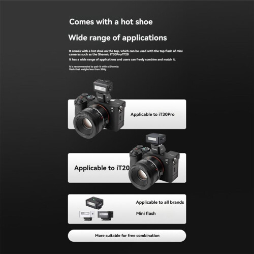 FS-R Foldable Hot Shoe Mount for  IM30 IM22 Camera Flash for Most      Camera
