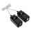 41A5034 Safety Sensor Kit, Replacement for /Chamberlain/Liftmaster Garage Door Sensor, for Liftmaster, 1 Set 1