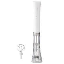 Not Manual Electric Milk Frother Mixer,Three Speed Adjustment,Dual Replacement,Wireless Design,Use for Coffee/Jam