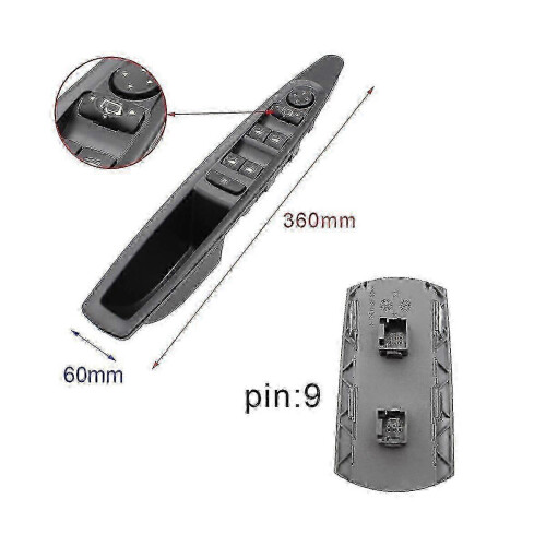 Window Lifter Switch For Citroen C4 2004-2010 Models Automatic Mirror 2