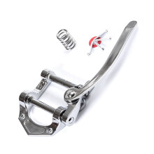 Gitarren-Tremolo-Vibrato-BrüCke, Saitenhalter, Archtop, Kompatibel mit SG ES335 LP E-Gitarre Universal (Silber)
