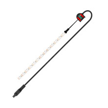 LED Light Bar Induction Control 6500K High Brightness Lighting Heat-Resistant for A1 3D Printer Black