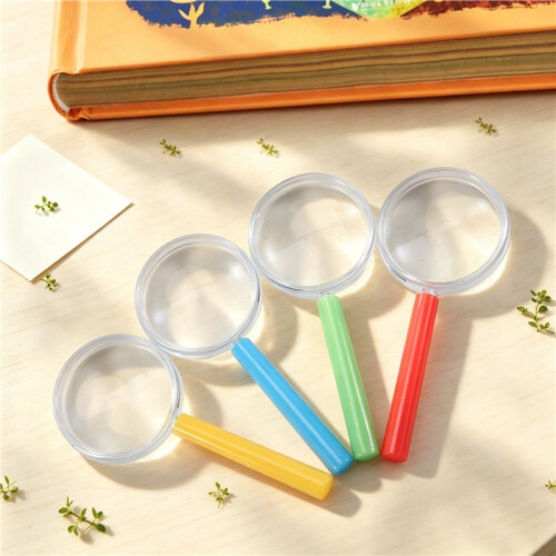 4 Stuks Plastic -Vergrootglas Kinderspeelgoed 2