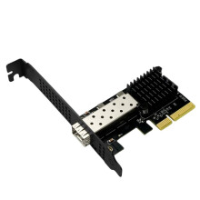 10G PCIe Network Card RTL8127 10 Gigabit SFP+ Fiber NIC Adapter for Server Workstation for Linux for Windows Low Profile