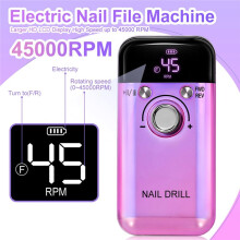 Rechargeable Electric Drill Machine Professional Drills for Gel Nails Portable File Manicure Tool