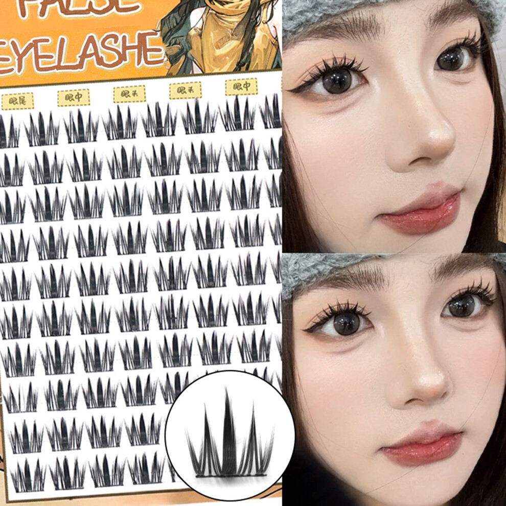 Zhouq-Outdoors 3D Fluffy False Eyelashes For Beginners - Time Saving