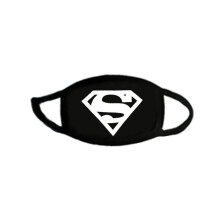 (Style N)Masque anti-poussière motif dessin animé à la mode avec boucles d'oreilles pour usage quotidien décontracté cadeau et