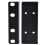 Metal Rack Ears Bolts Rack Mount Bracket Kit for  2U NVR Network Video Recorder Camera Install Mounting 2