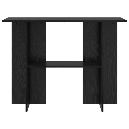 VidaXL vidaXL Console Table Black Oak 100 x 30 x 75 cm Engineered Wood 1