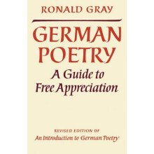German Poetry by Ronald D. Gray Paperback Book