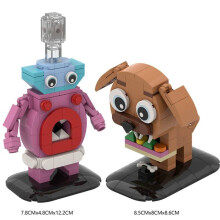 Dark Pals Kinder Konstruktionsspielzeug mit mehrteiligem Set zum Lernen Geschenk Spaß