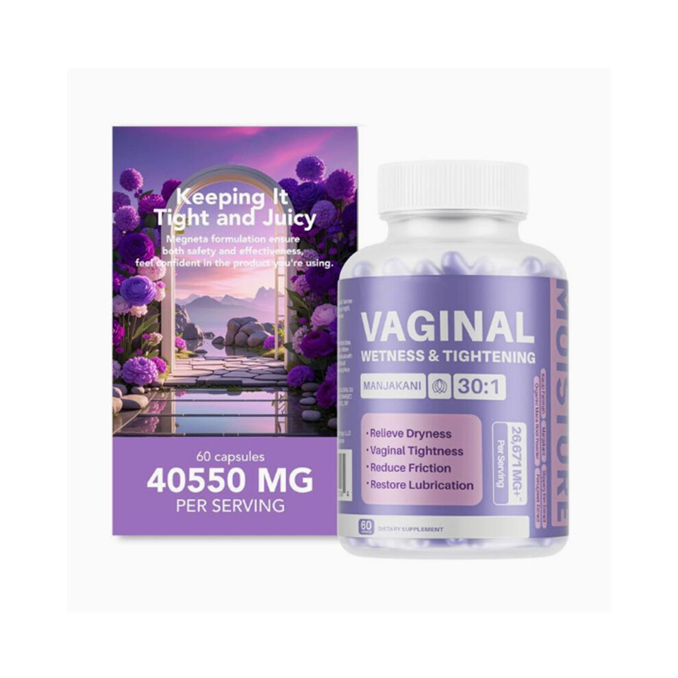 (2Pcs) Womenâs Intimate Wellness Supplement, 1400mg Kacip Fatimah Formula, 60 Capsules