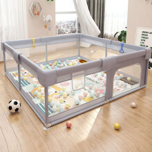 (1.2x1.8m)Toddler Safety Fence Indoor Playpen With Ocean Balls And Hand Pull For Crawling And Use Toddler