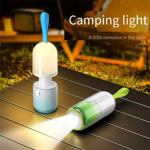 Pocket LED Flashlight , Rechargeable Keychain Compact Flashlights for Emergency, Camping, Outdoor