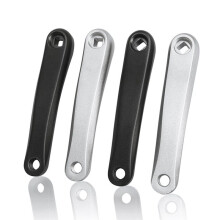 170mm Crank Arm Mountain Bike Left Side Crank Diamond Hole Crankset Handle Part Replacement Black