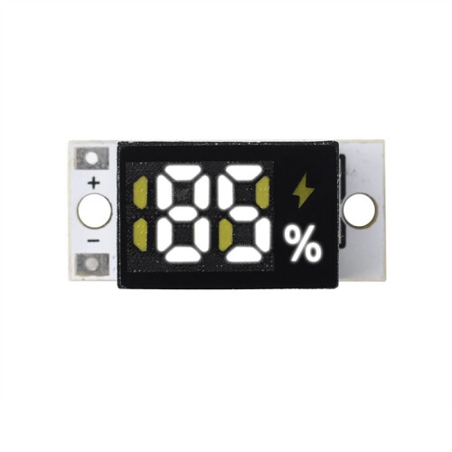 Battery Level Indicator Module 1S 2S 3S 4S Series Battery Meter Lithium Battery Display Module with Button