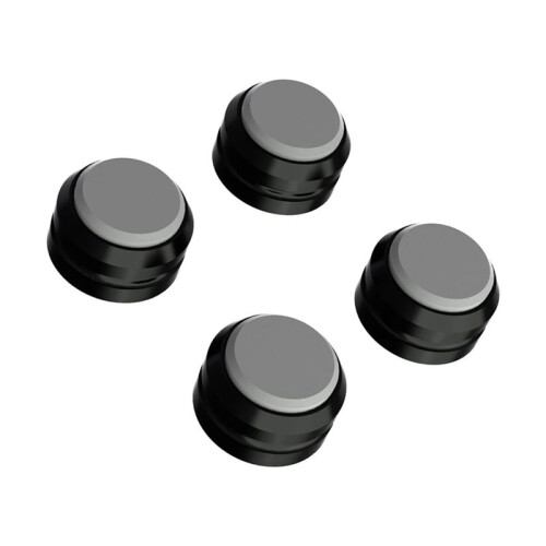4Pcs Audio Speaker Isolation Feet Turntable Damper Absorption Shock Pad for Amplifier Devices Gray