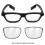 Myopia Lenses Frame for INMO GO3  Glasses, Optical Frame with Storage Box and Cleaning Cloth Accessories 3