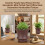 (A) Handcrafted Ceramic Mini Succulent Pot Desk Decor 4