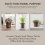 (A) Handcrafted Ceramic Mini Succulent Pot Desk Decor 18