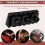 42mm Guitar Metal String Lock Locking Nut for Electric Guitar Tremolo Double Lock System, Black 5