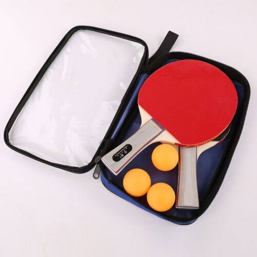 Table Tennis Racket Pack With Long And Short Handles Beginners Players Advanced 1