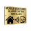 B033 MOBILE MONITORED ALARM SYSTEM INSTALLED Aluminium Composite Plaque Sign 1