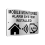 B033 MOBILE MONITORED ALARM SYSTEM INSTALLED Aluminium Composite Plaque Sign 1