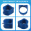 2X Steering Gear Bushing for  H3 H3  / Colorado 2006-2012,Bushing Replace for 19301783 9