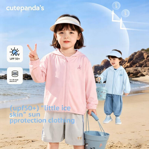 (Pink,80)Top protezione solare bambino con protezione UV e cappuccio per neonati bambini e 2
