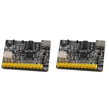 2X Nieuwe LU-ASR01 Intelligente Spraakherkenningsmodule Offline Herkenning Aangepaste Zin LD3320 One Click Burning Module