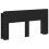 VidaXL vidaXL Headboard Cabinet with Storage Black Engineered Wood 5