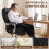 Homcom HOMCOM Big and Tall Office Chair with Lumbar Support, Black 5