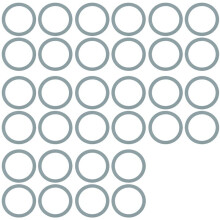32 Pièces Mélangeur Bague D'Étanchéité Joints Torique Joint Joint Torique Silicone pour et Osterizer Mélangeur pour 4961