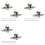 6PCS for  CyberBrick Self-Locking Button  with SH1.0 Connector - 3D Printed Model Componet 1