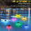2X Solar Floating Pool Light Waterproof Colorful LED Solar Glow  Lamp 7