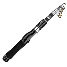 (Straight Handle Single Pole, 1.6 Meters) Compact Telescopic Fishing Rod - Durable Holiday Gift