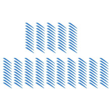 Arrows Vanes 4 Inch Plastic Feather Fletching for DIY Archery Arrows 150 Pack()