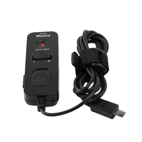 2X FOTGA RM-VS1 Remote Control Shutter Release for  RM-VPR1 A-5100 A-7S A-5000 2