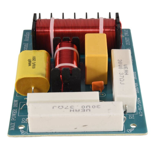 5X 200W Speaker Crossover 2 Way High-Low 8 Ohm Frequency Divider for 10 Inch Speaker