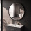 Balterley Round 600 x 600mm Black Frame Recessed Mirror 3